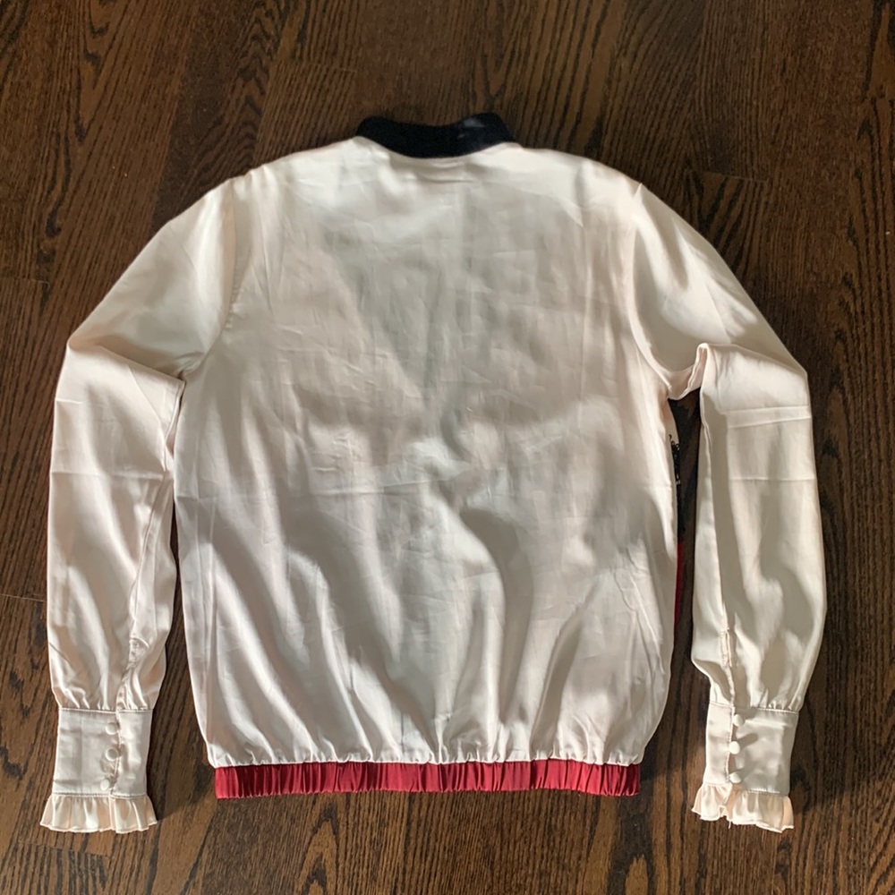 Gimmicks by BKE Satin & Lace Jacket - Picture 2 of 2